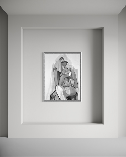 Woman with Clasped Hands, 2017