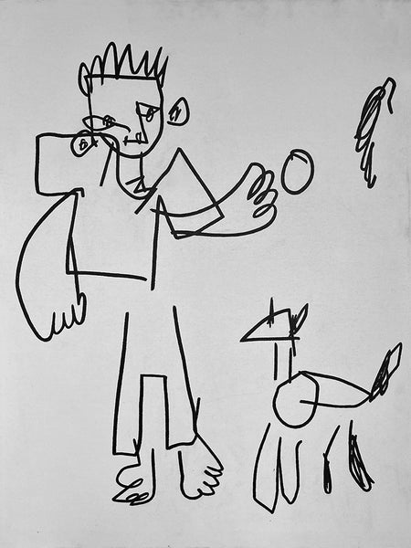Boy with Dog 2013