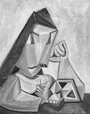 Woman with Skull, 2020
