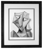 Star Girl, Limited Edition Print in custom traditional style wood frame